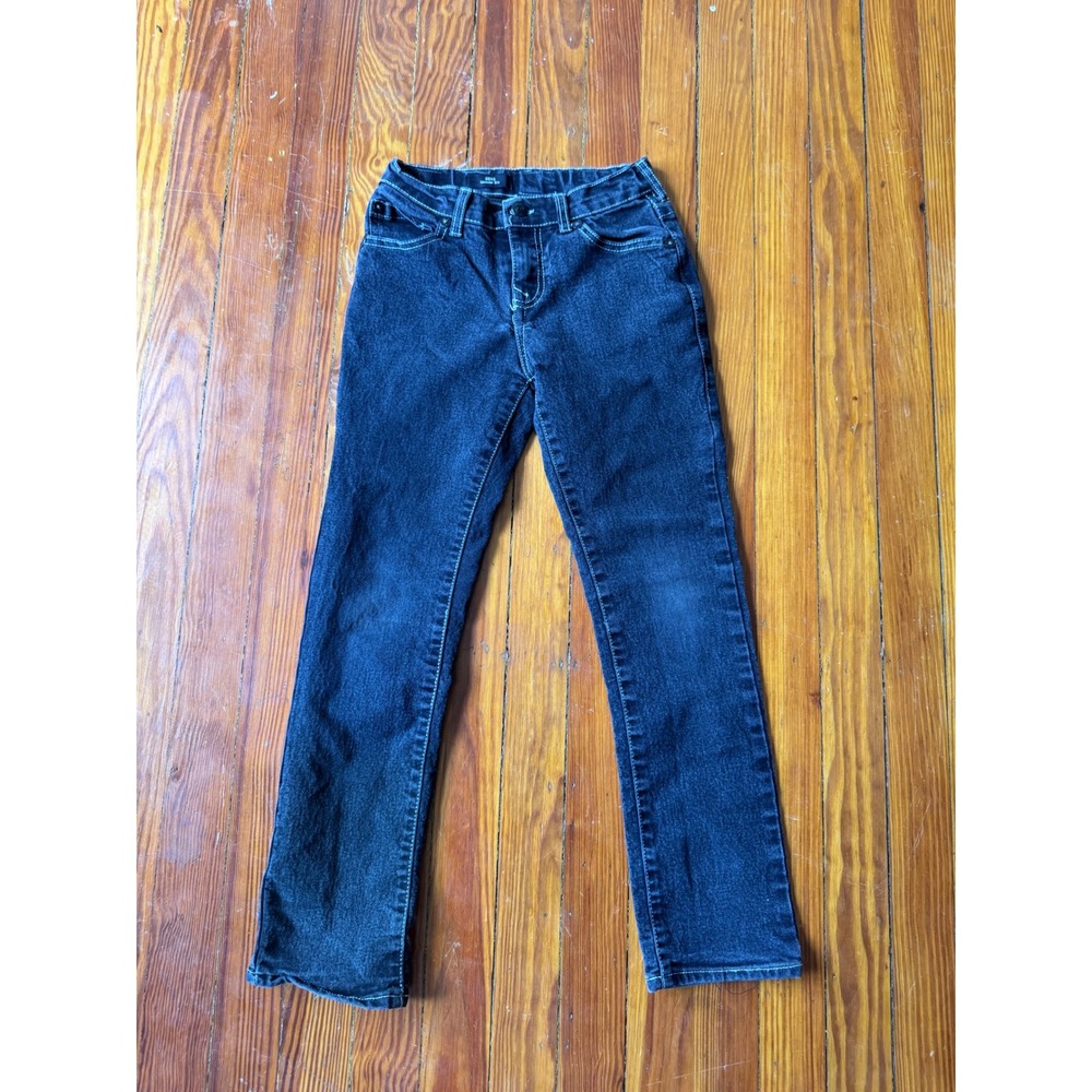 True Religion Geno Relaxed Slim Jeans Boys Size 8 Dark Wash Denim Pants